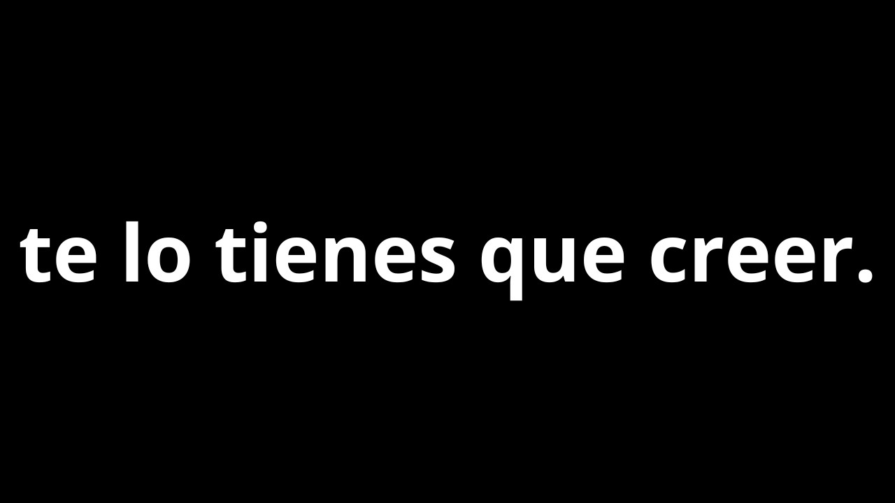 mira este video para tener confianza.
