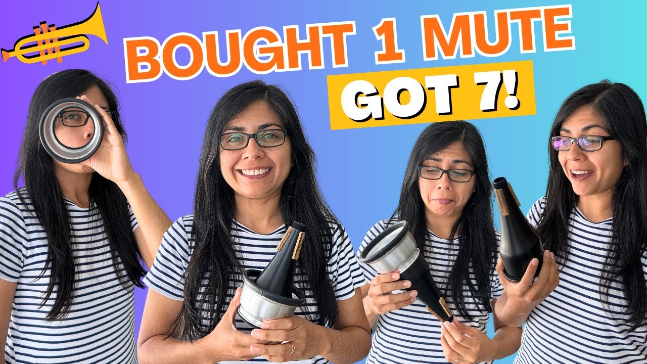 INSANE MUTE! Denis Wick Adjustable Cup Mute Review and Demo | How I Use It 7 Different Ways