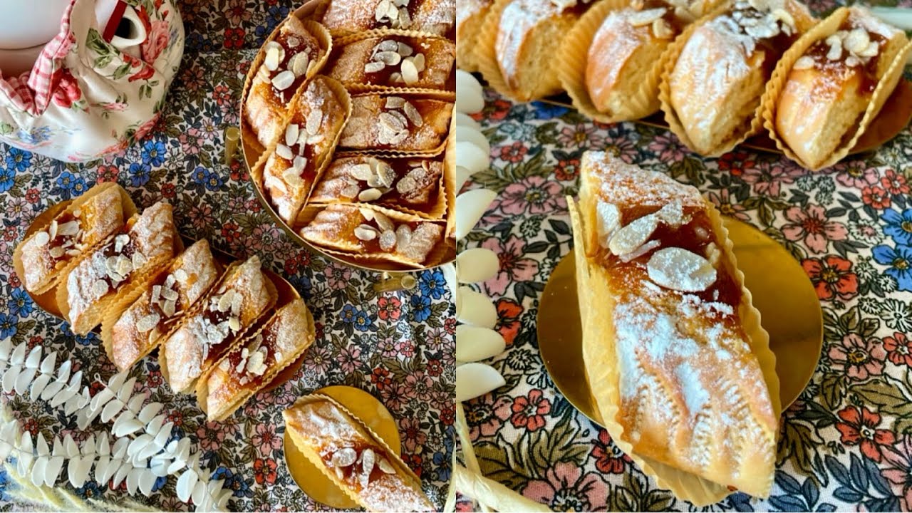 Croquants à la confiture كروكي بالمربى