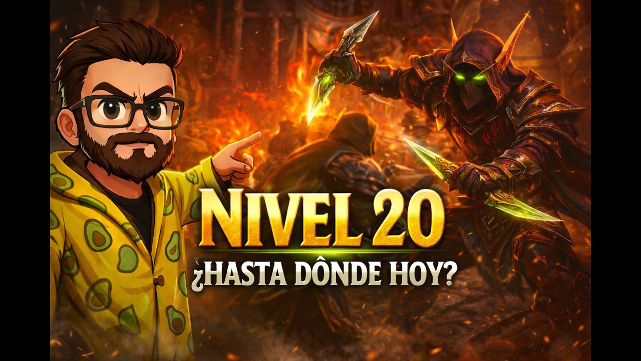 Nivel 20 con mi Pícaro 🔥 Empieza el verdadero daño #WoW #BloodElf
