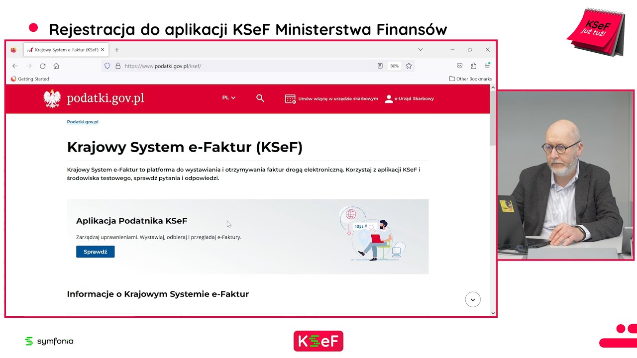 Rejestracja do aplikacji KSeF Ministerstwa Finansów