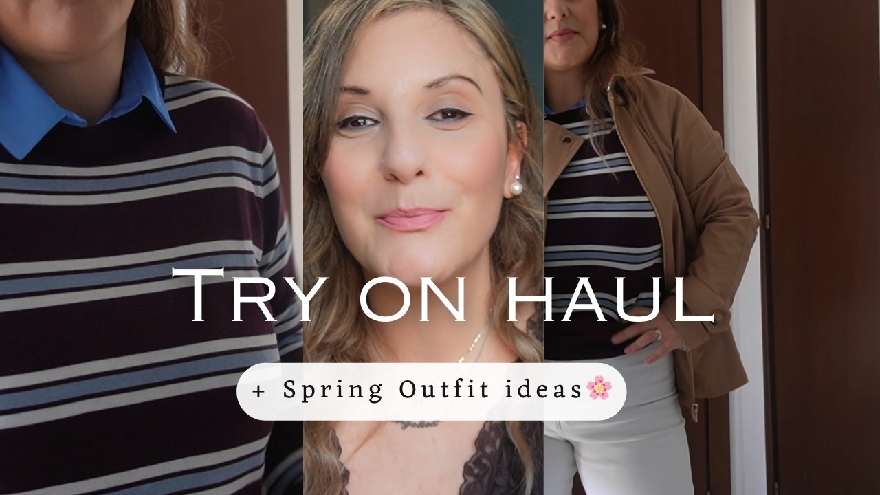 SPRING OUTFIT IDEAS 🌼 Try On Haul Primavera🌸🤩 | look semplici ma wow