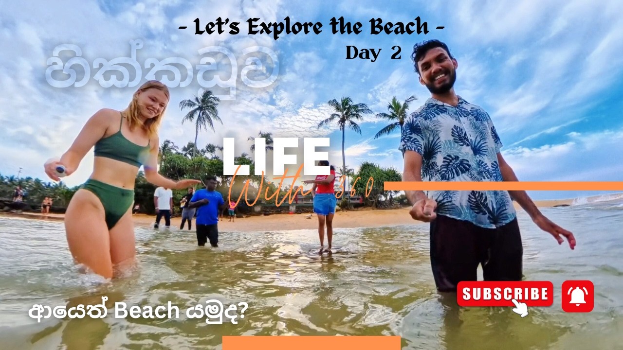Turtle watching Hikkaduwa | හික්කඩුවෙ ගිහින් කැස්බෑවො බලමුද? Day 02