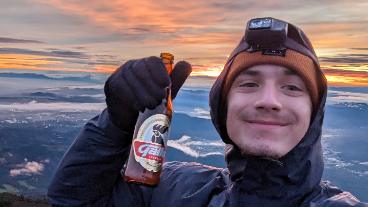 Hiking Up an Active Volcano - Acatenango, Guatemala