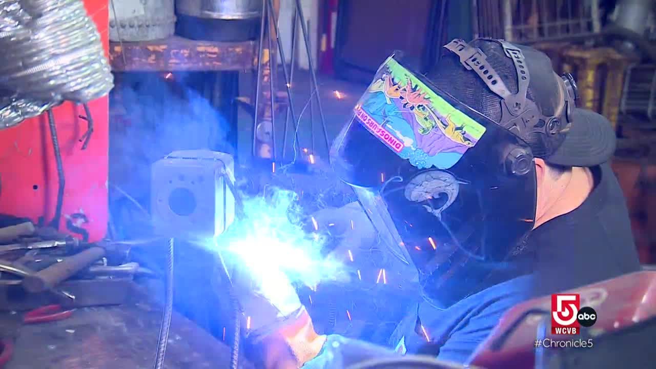 Transforming donations into one-of-a-kind artworks