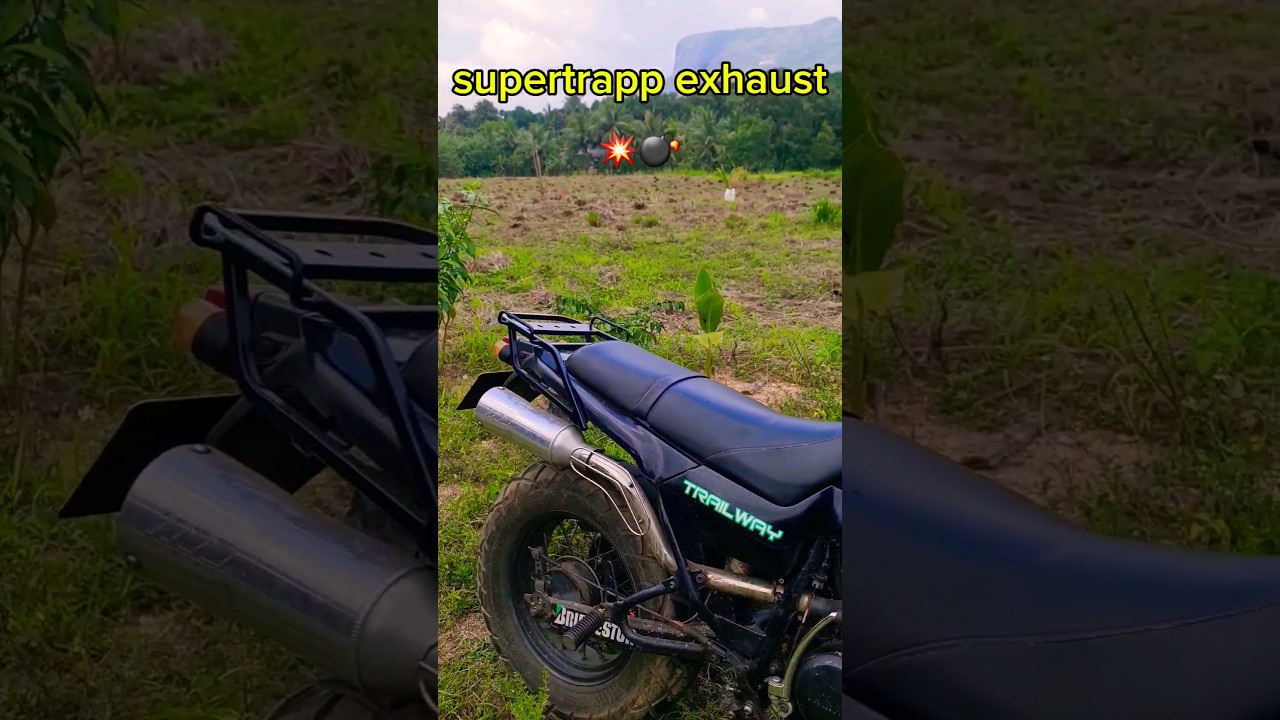 TW + supertrapp exhaust💣💥💥 Yamaha TrailWay #goeye #yamaha #travel #supertrapp