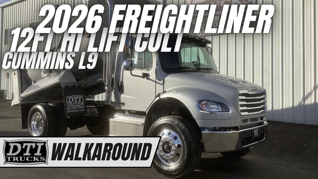 2026 Freightliner M2-106 Plus 12ft Colt Hi-Lift Dump Truck 