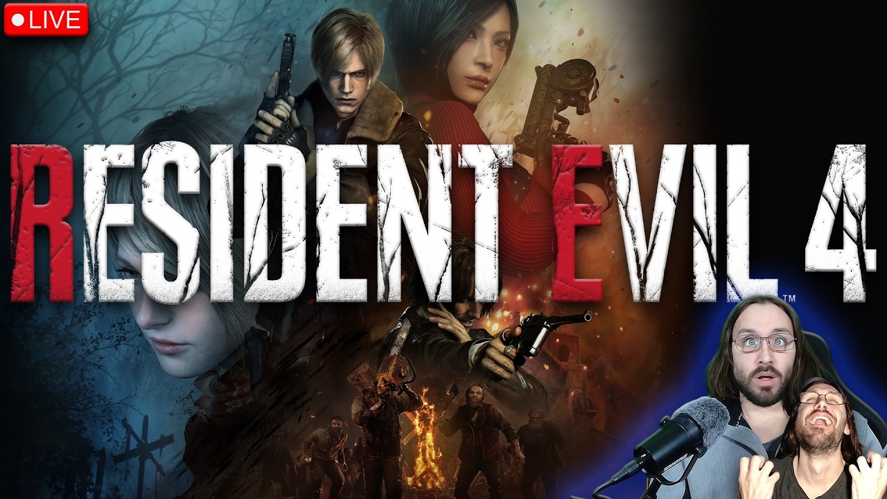 🔴 Resident Evil 4 Remake LIVE – Panic, Ammo Shortages & Regret Pt. 4