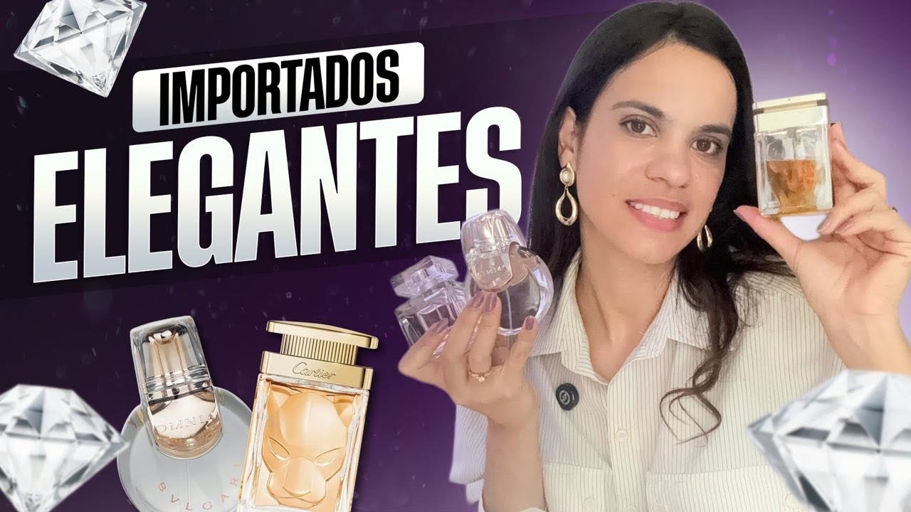 Os perfumes importados mais elegantes 
