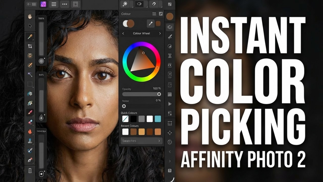 Select Any Colour in Seconds | Color Picker Tutorial with Affinity Photo 2