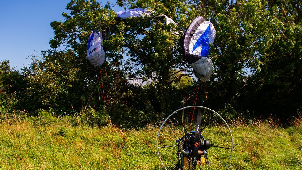 Flying John O Groats to Lands End for charity (Paramotor Flight Against Alzheimer's Highlights)