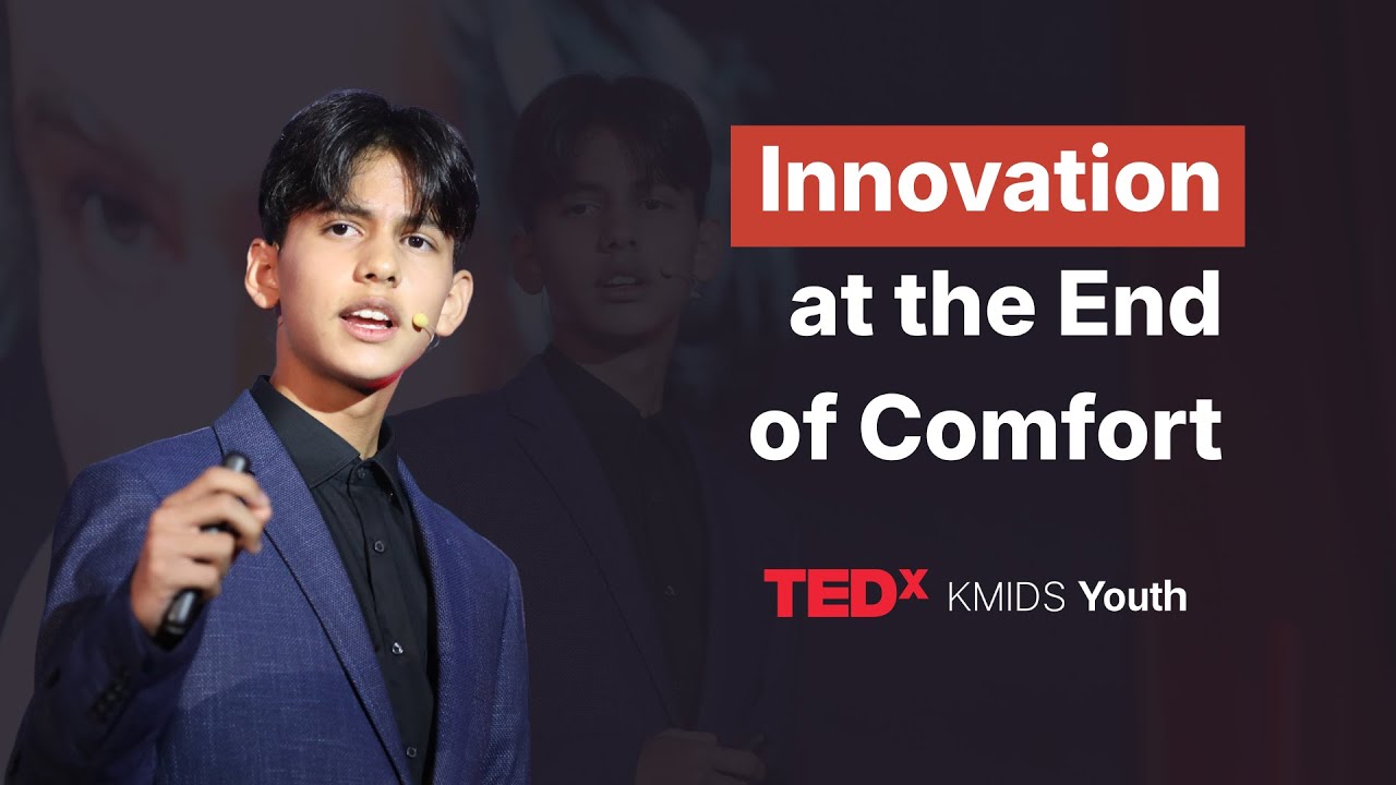 Innovation Starts when Comfort Ends | Hasan (Akira) Buldac | TEDxKMIDS Youth