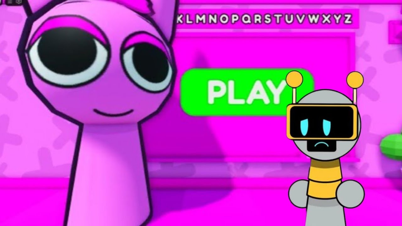 SPRUNKI FUNBOT PLAYING SPRUNKI PINKI SCHOOL BREAKOUT OBBY #roblox #sprunki #gaming #shorts #reels 
