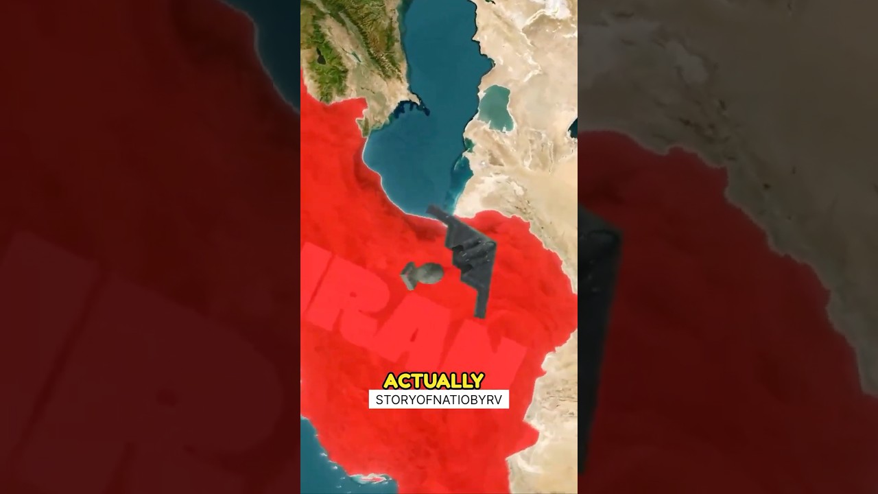 What Happens if a Nuclear Bomb Explodes in Iran? 😱#shorts