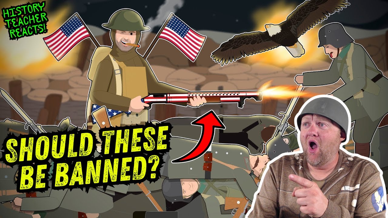 Overpowered Guns used to Cheat in Battle | Simple History | History Teacher Reacts