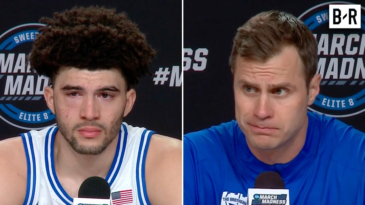 Cam Boozer & Jon Scheyer Postgame Press Conference - Elite Eight | March Madness 2026