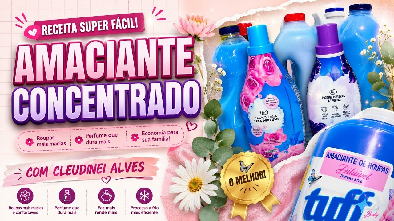 COM 900 GRAMAS DE BASE FIZ 15 LITROS DE AMACIANTE CONCENTRADO!