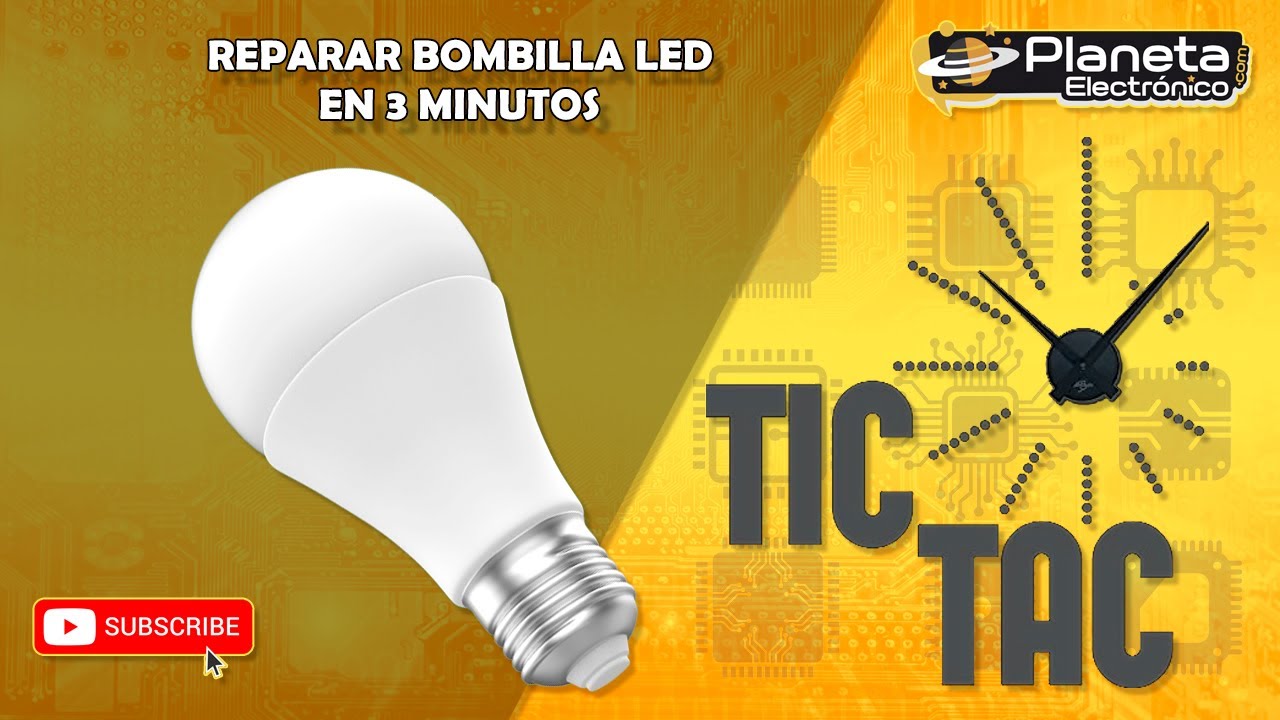 REPARAR bombilla de LED (EN 3 MINUTOS) A&Ntilde;O 2026