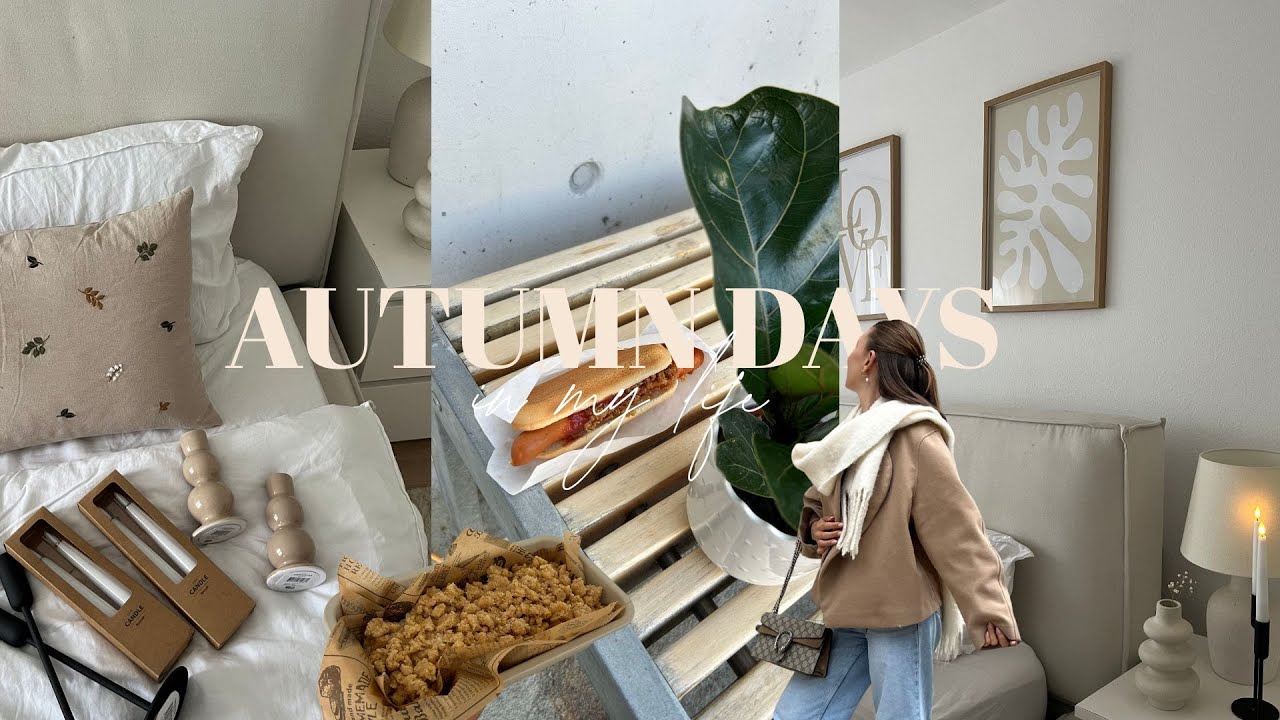 Wohnung weiter einrichten, herbstlich dekorieren, neue Rezepte testen, Ikea shopping | SASKIA ⭐️
