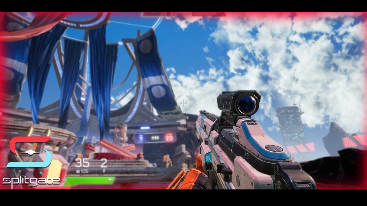 What Pro Trickshotting Looks Like On Splitgate