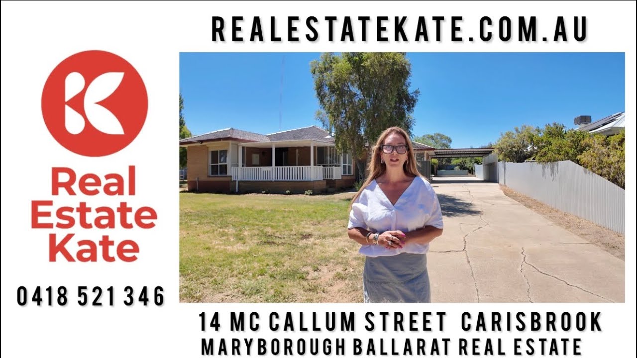 14 Mc Callum Street Carisbrook - @RealEstateKate-Australia 