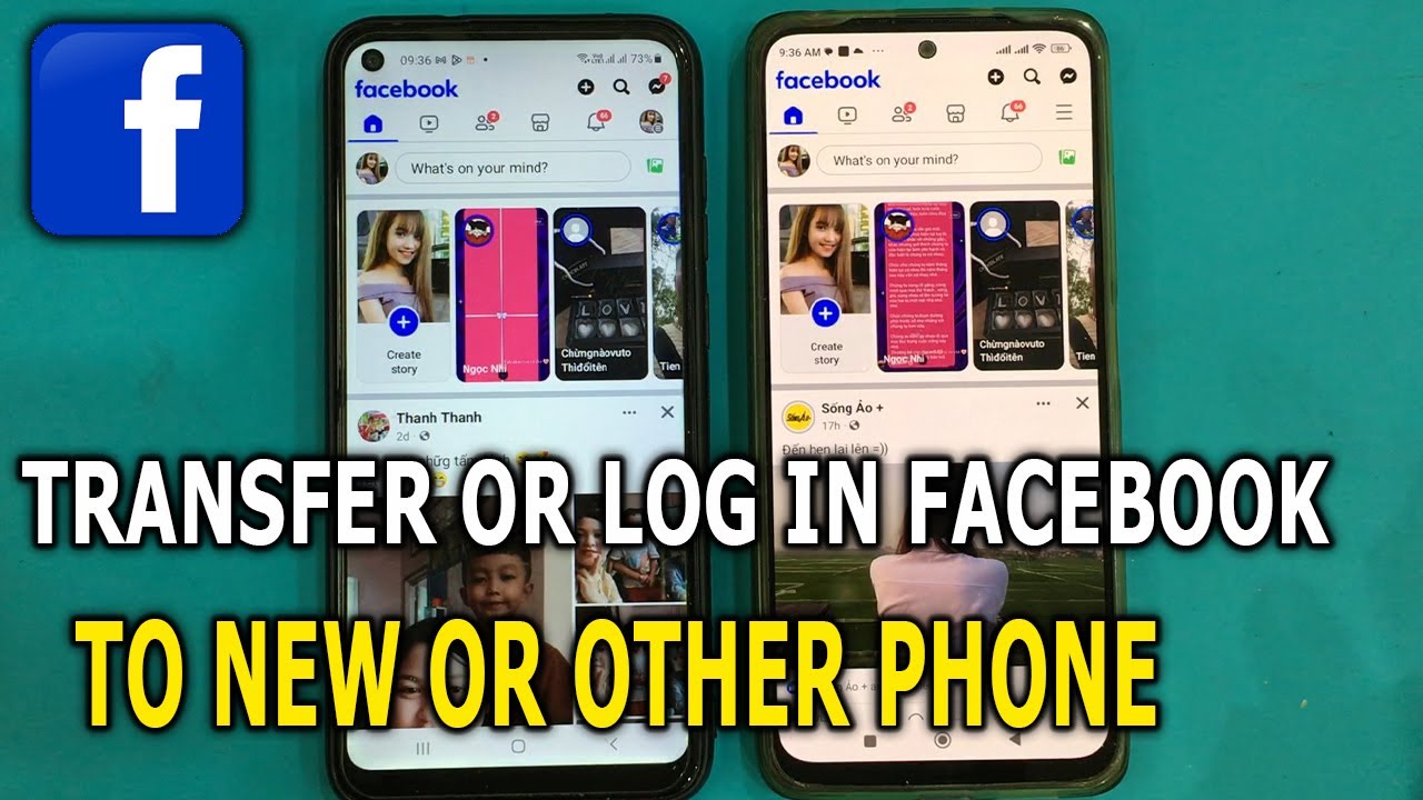 How to transfer or log in Facebook to a new phone