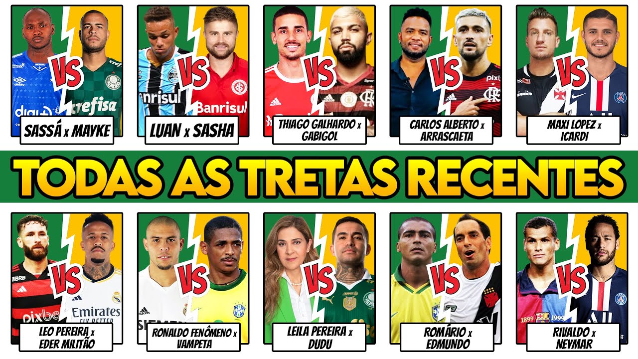 Todas as TRETAS do FUTEBOL BRASILEIRO Explicadas em 23 Minutos