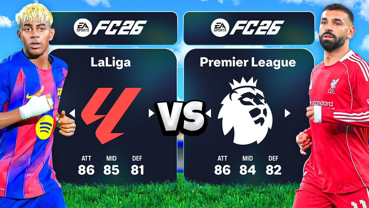 PREMIER LEAGUE vs. LA LIGA... in FC26!