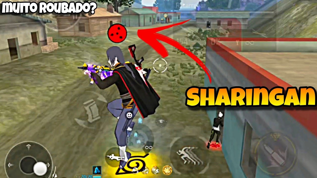 USEI O NOVO SHARINGAN E COPIEI TODO MUNDO NO FREE FIRE 