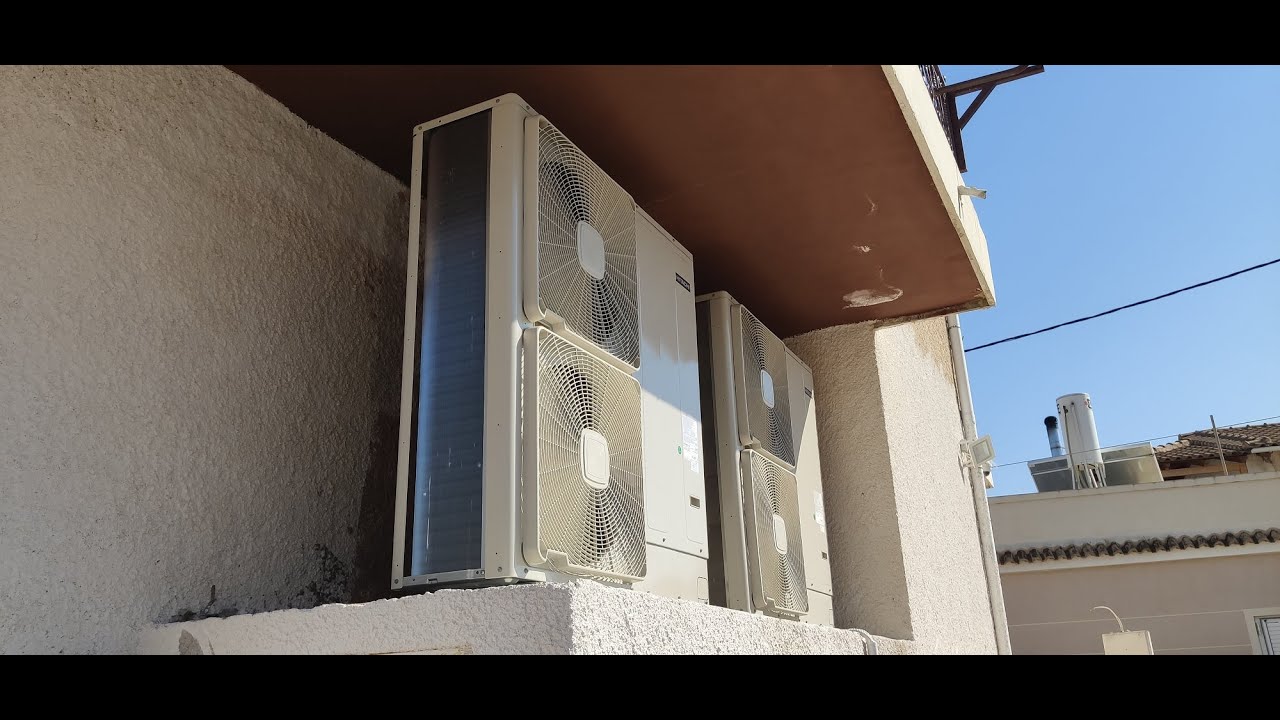 Άνω Λιόσια 2021 - Hitachi Yutaki M RASM-5VNE + Sabiana Carisma fan coil