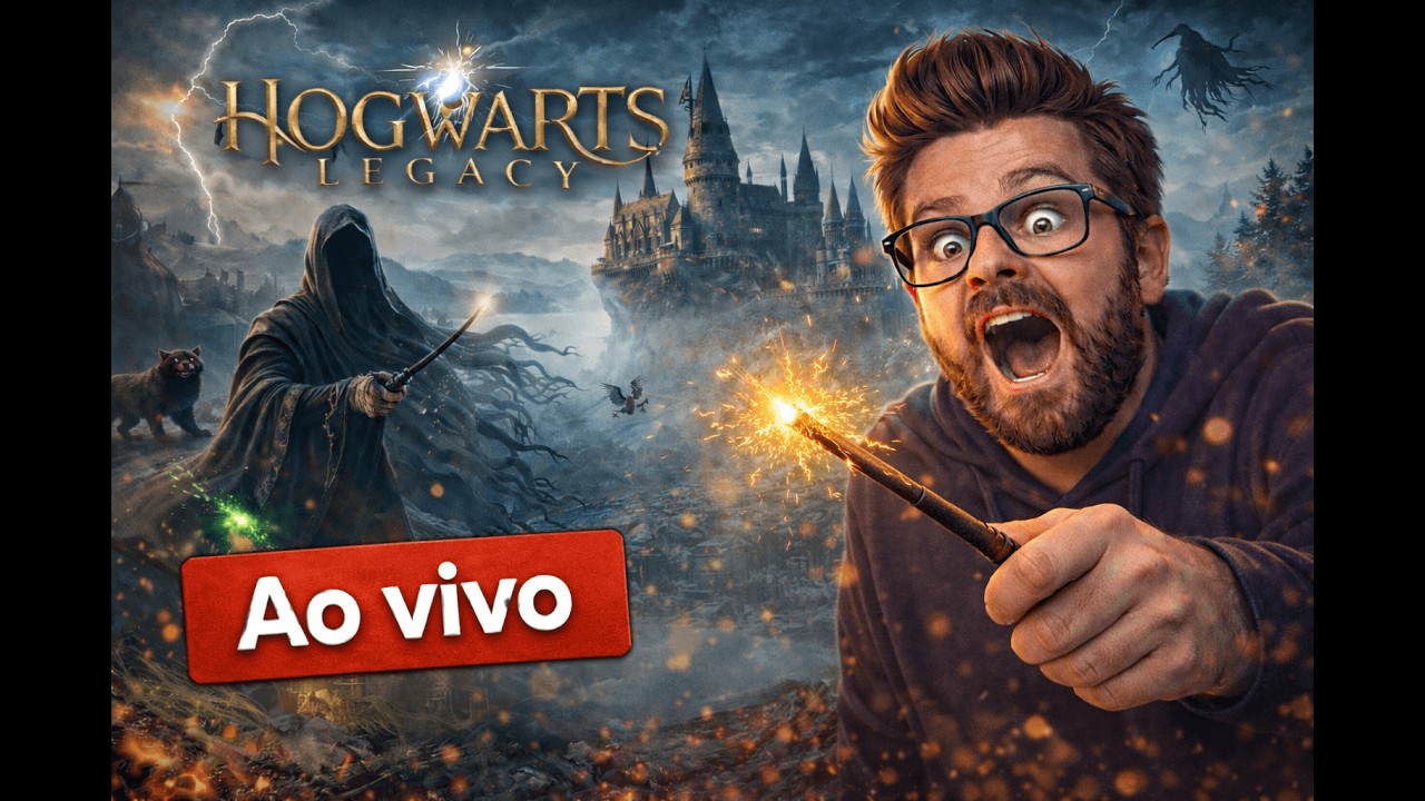 🔴 Hogwarts Legacy – Esse jogo esta simplesmente maravilhoso!🪄 | AO VIVO 🔴