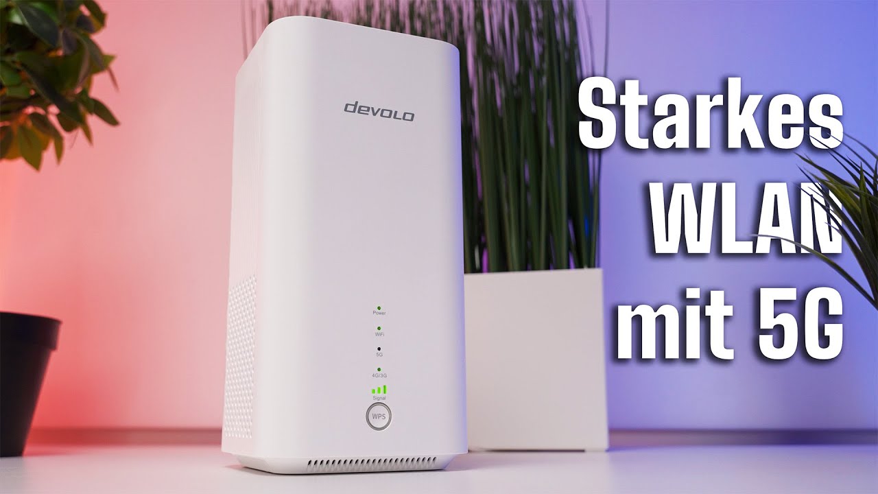 &Uuml;berall WLAN mit 5G und dem devolo WiFi6 Router 3600 5G LTE