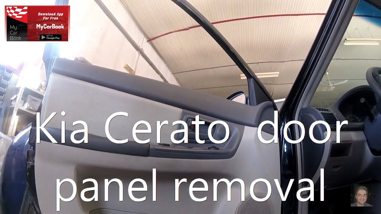 Kia Cerato/ Spectra   door panel removal