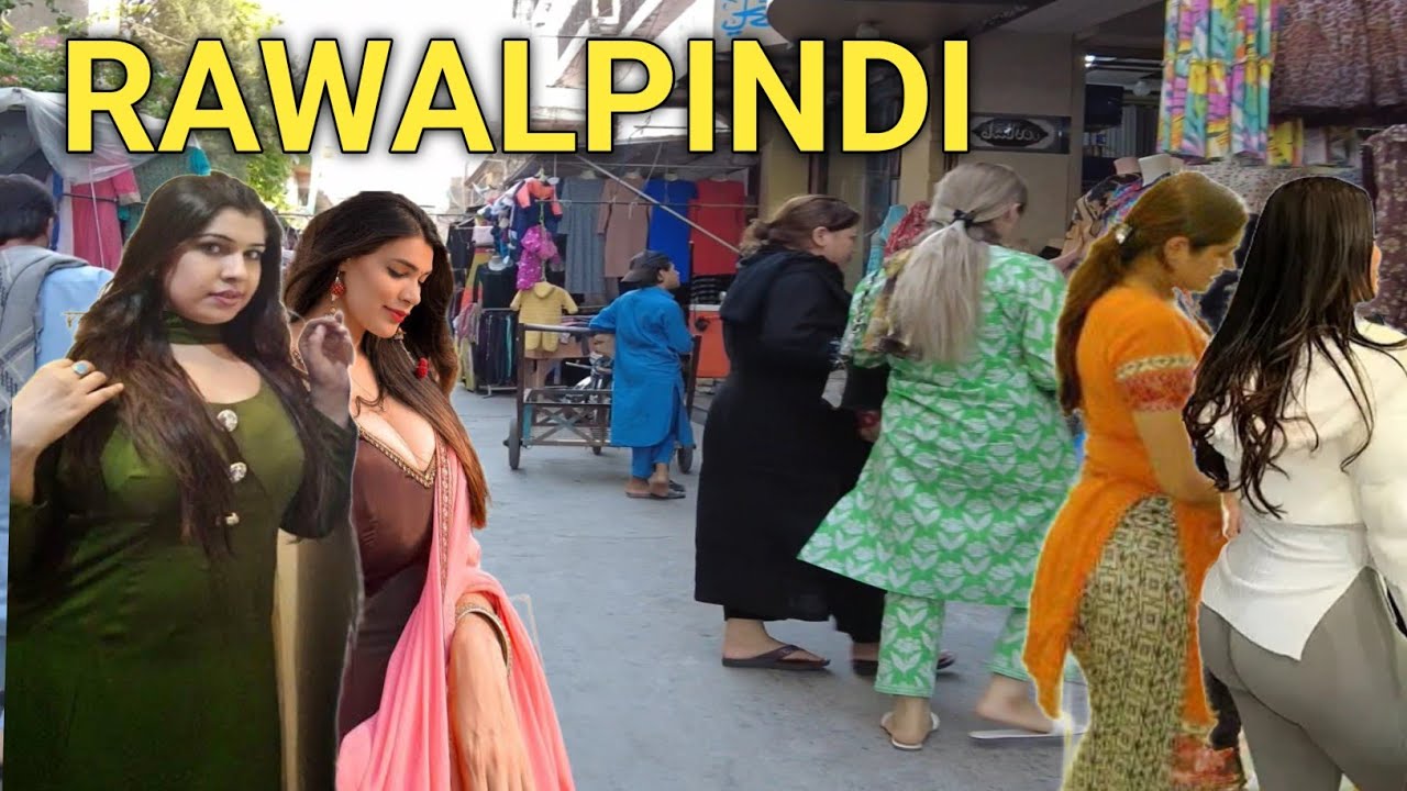 🇵🇰Exploring Rawalpindi: A 4K Walking Tour of SADIQABAD bazaar 2024