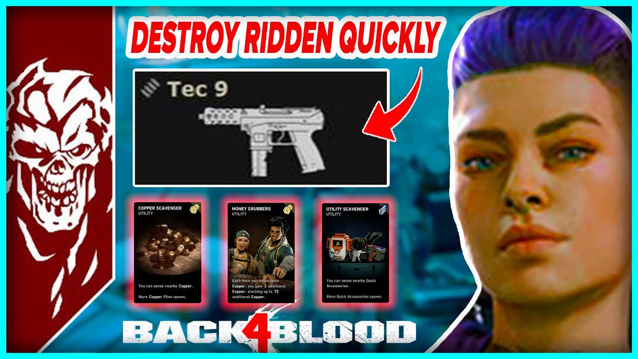 Nightmare Utility Scavenger Karlee Deck Build! - Back 4 Blood Post Update Nightmare Deck Build 2022