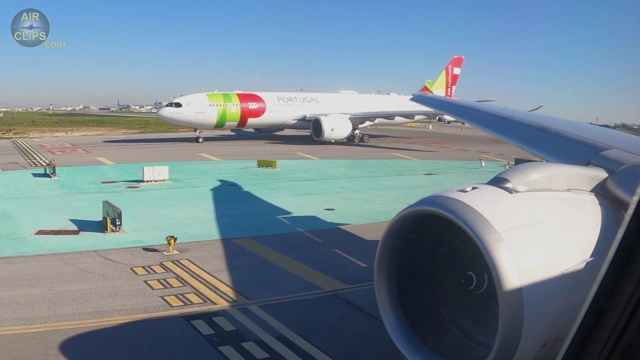 4K NEO BIG BOY! TAP Air Portugal A330-900neo Takeoff Run from Lisbon to Miami!  [AirClips]