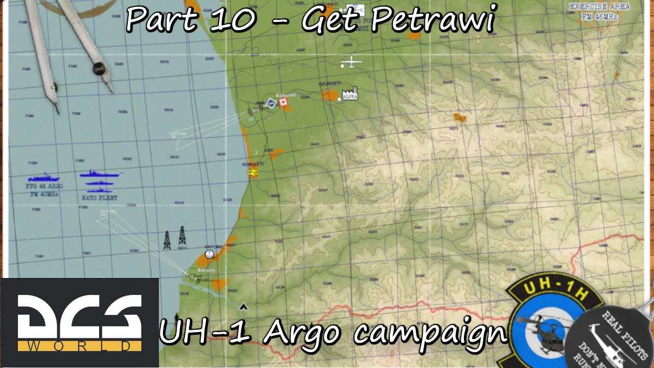 DCS | UH-1 Huey  Argo Campaign Mission 10 - Get Petrawi!