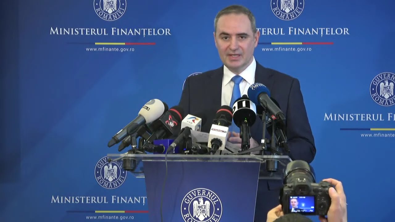 Conferință de presă susținută de ministrul Finanțelor, Alexandru Nazare - 20 ianuarie 2026