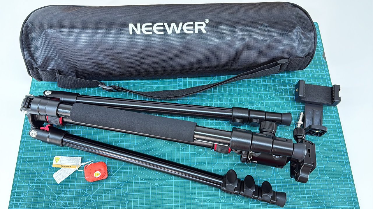 Camera Tripod Monopod | neewer TP77 tripod unboxing and review