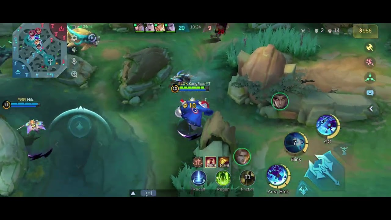 Long Match Top Global Atlas Gameplay Mobile Legends