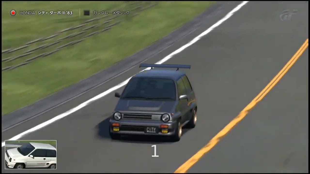 【GT5】 ホンダ シティ ターボ II '83