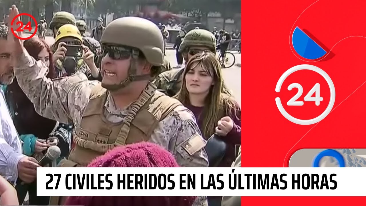 Militar por manifestaciones: 