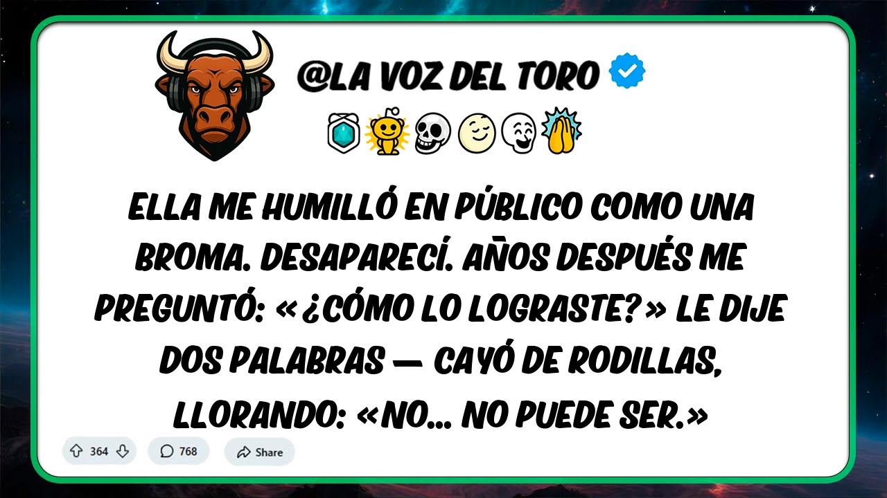 Mi esposa tuvo una aventura de cinco años — así que le planeé una fiesta