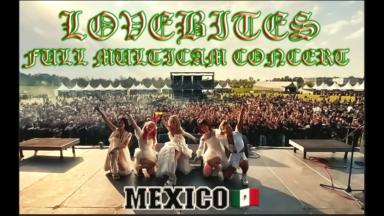 LOVEBITES MEXICO FULL MULTICAM CONCERT