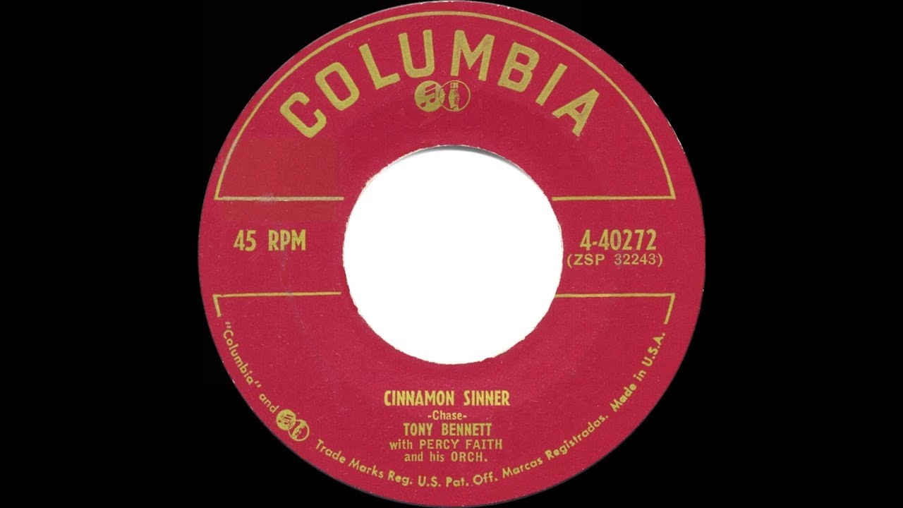 1954 HITS ARCHIVE: Cinnamon Sinner - Tony Bennett
