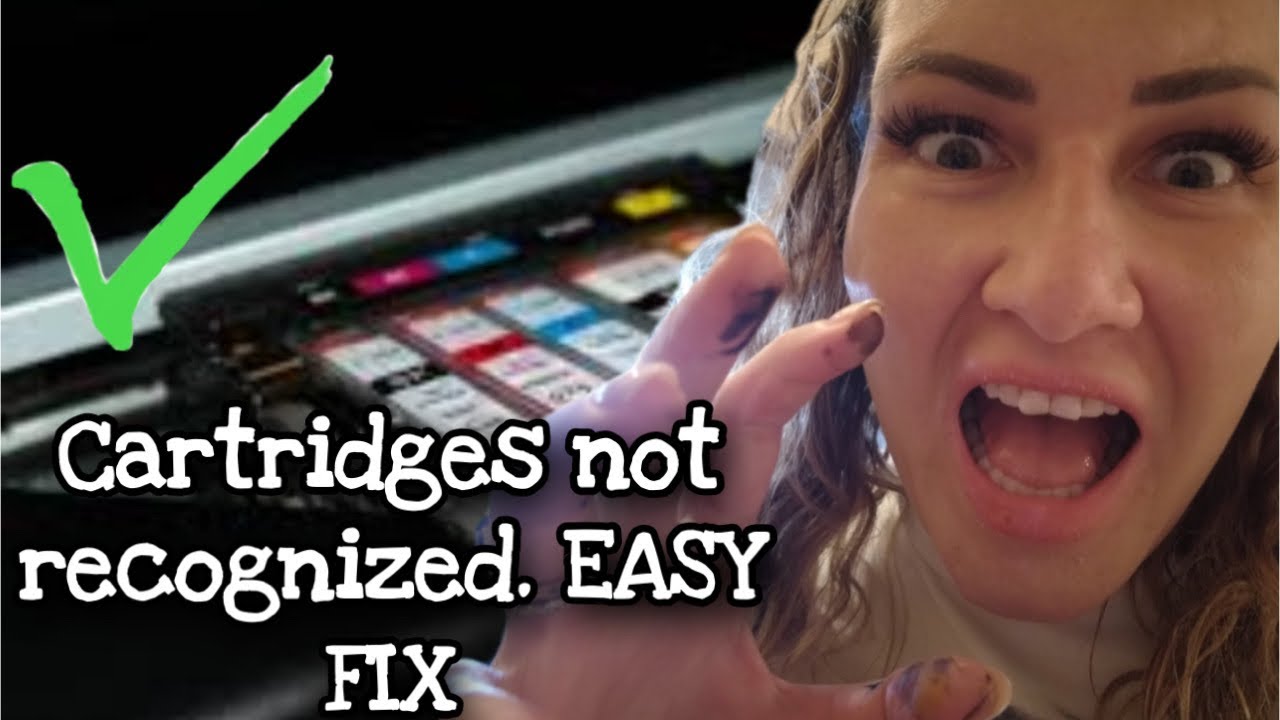 Cartridges not recognized Easy Solution | Epson cartridges not recognized after firmware update