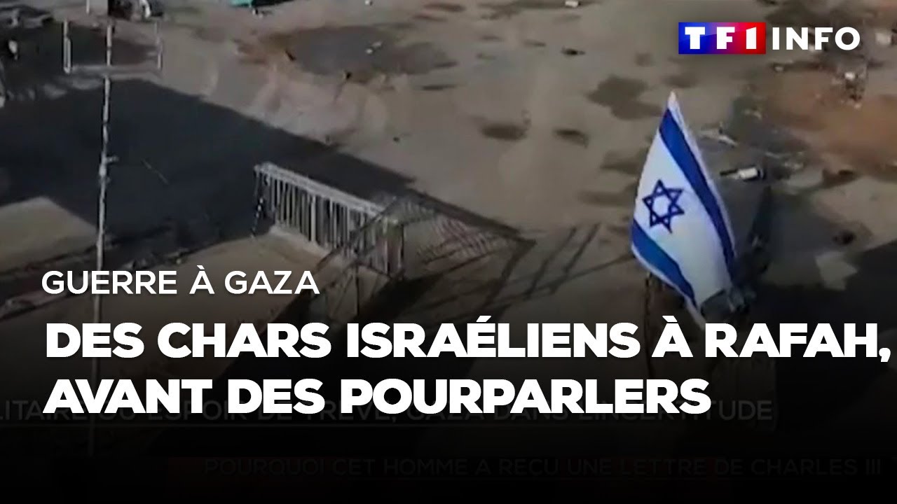 Guerre à Gaza : des chars israéliens déployés à Rafah