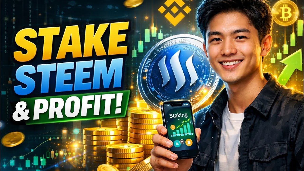 How To Stake STEEM Coin on Binance & Earn Passive Income🔥