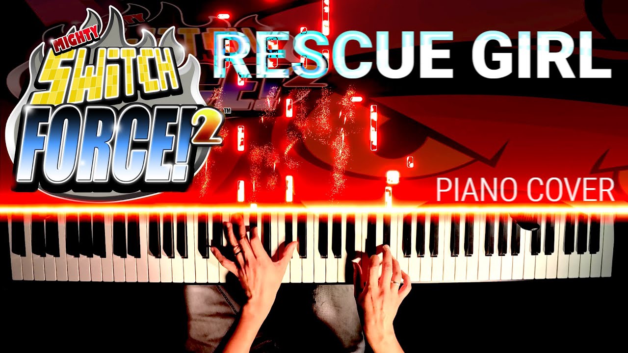 RESCUE GIRL (Mighty Switch Force 2 OST) - Piano Cover with MIDI file