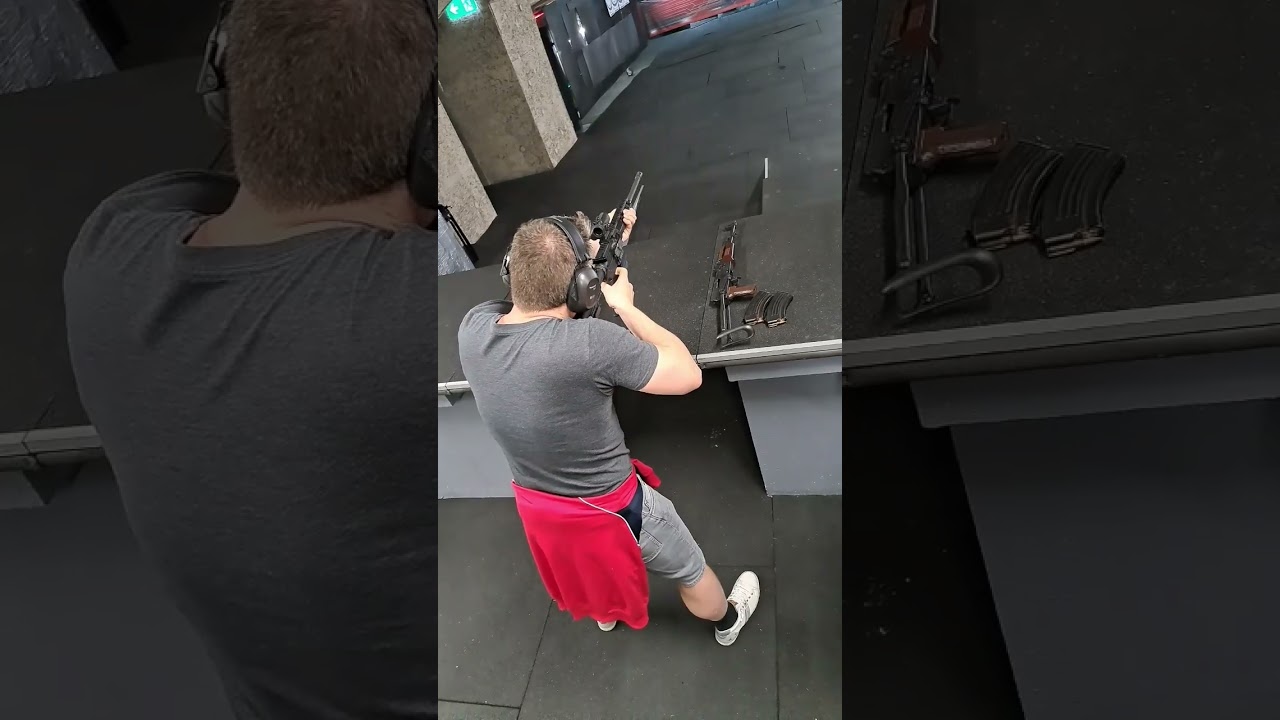 Tigr SVD Dragunov in action #svd #dragunov #shootingrange #capitalshooting #budapest #standdetir